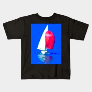 The Red Spinnaker ! Kids T-Shirt